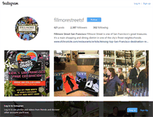 Tablet Screenshot of fillmorestreetsf.com